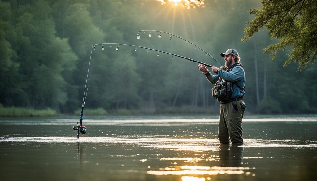 Carolina rig catfishing techniques