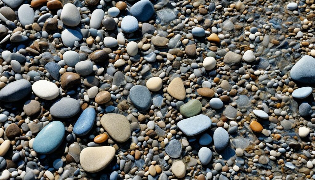 Gravel river bars