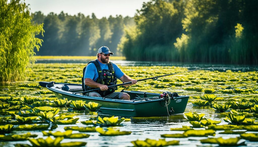 Late summer bass fishing challenges