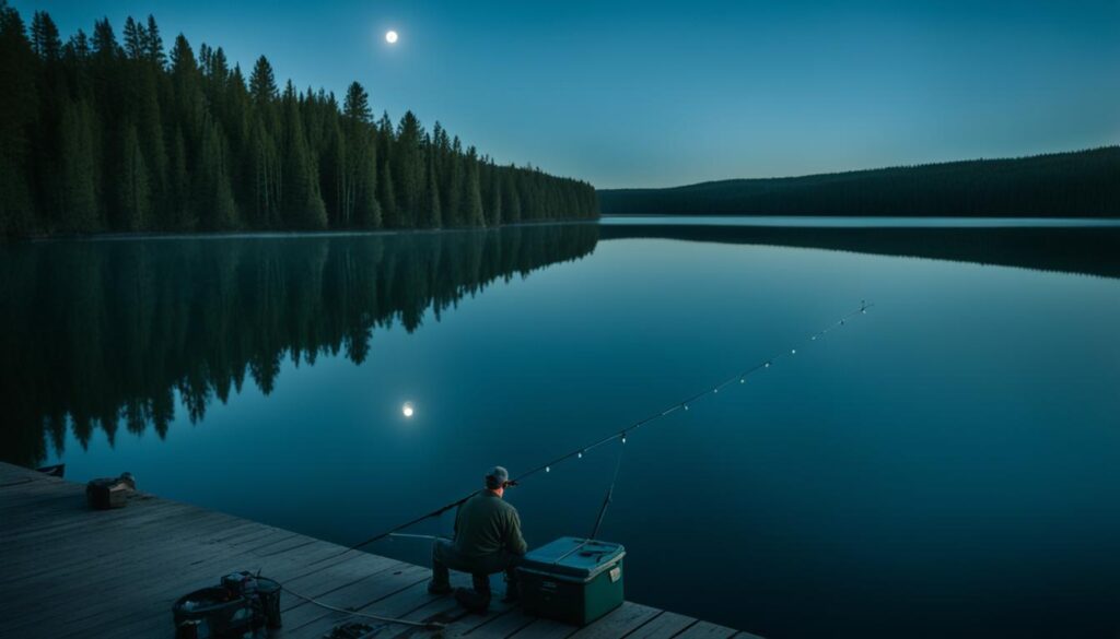 Night Fishing for Bass