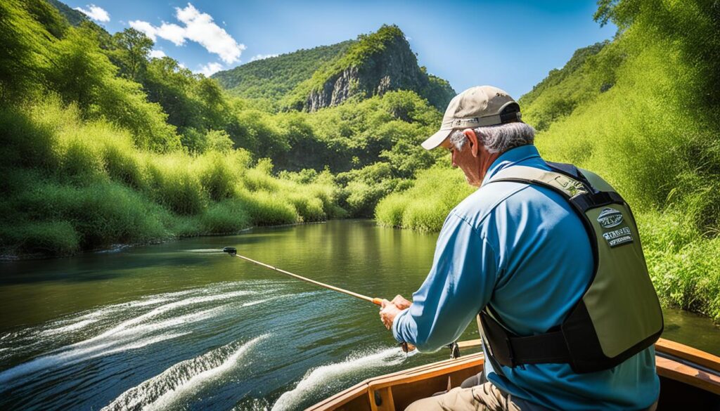 bass fishing in rivers