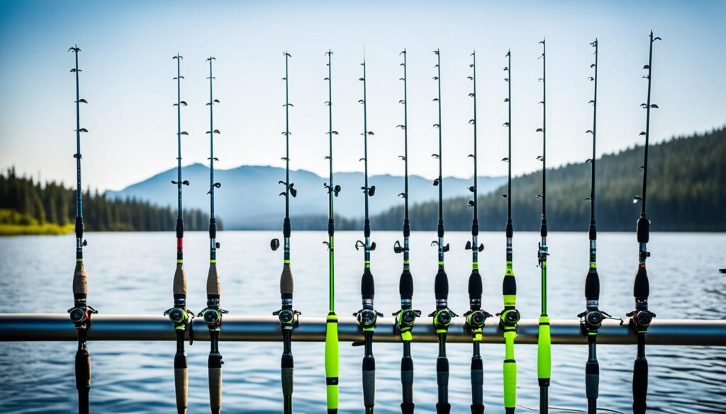 Top fishing rods 