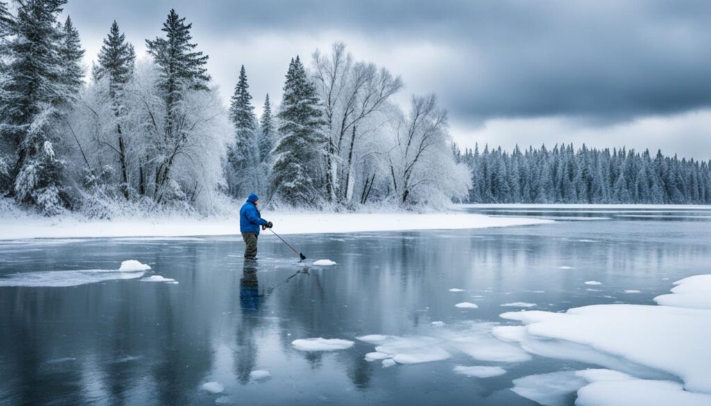 challenges of winter fishing