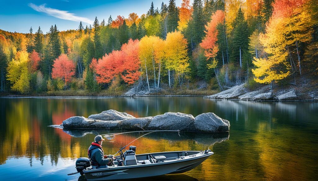 fall bass fishing