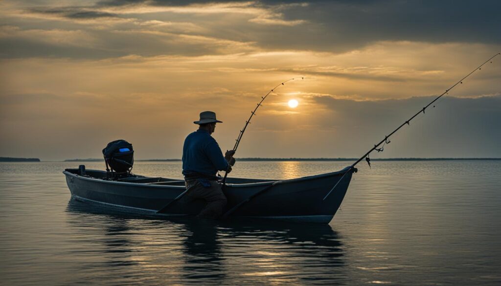 fishing deeper water