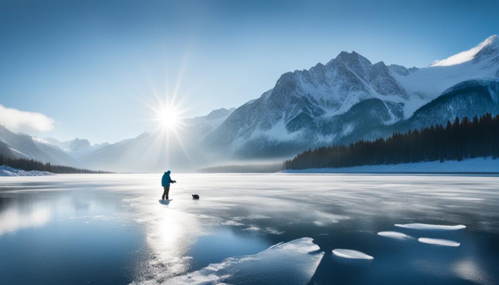 fishing jigging spoons in cold water