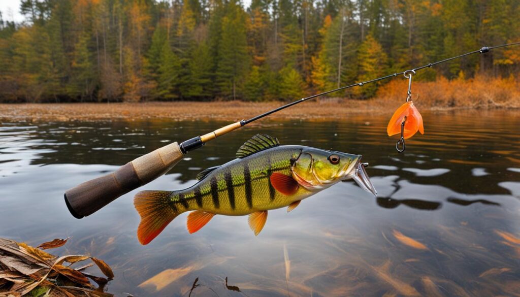 late fall walking bait setup