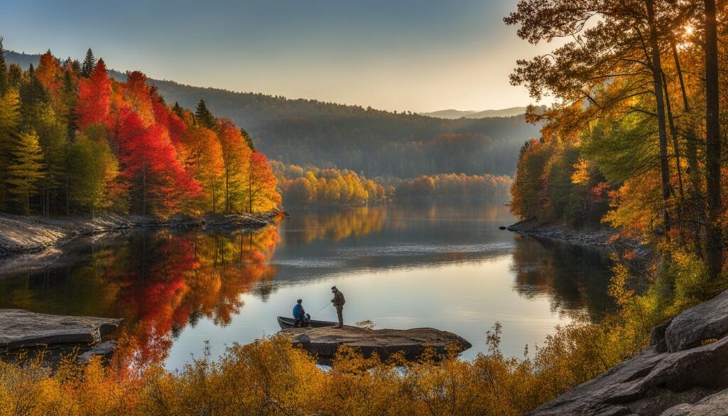 optimizing fall bass fishing on ledges