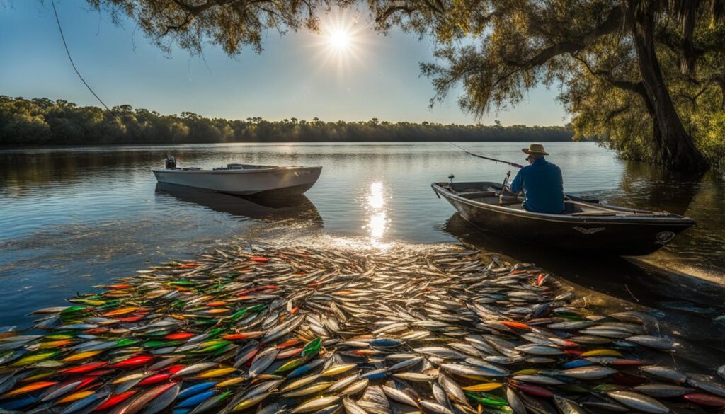 panfish fishing on the St. Johns River