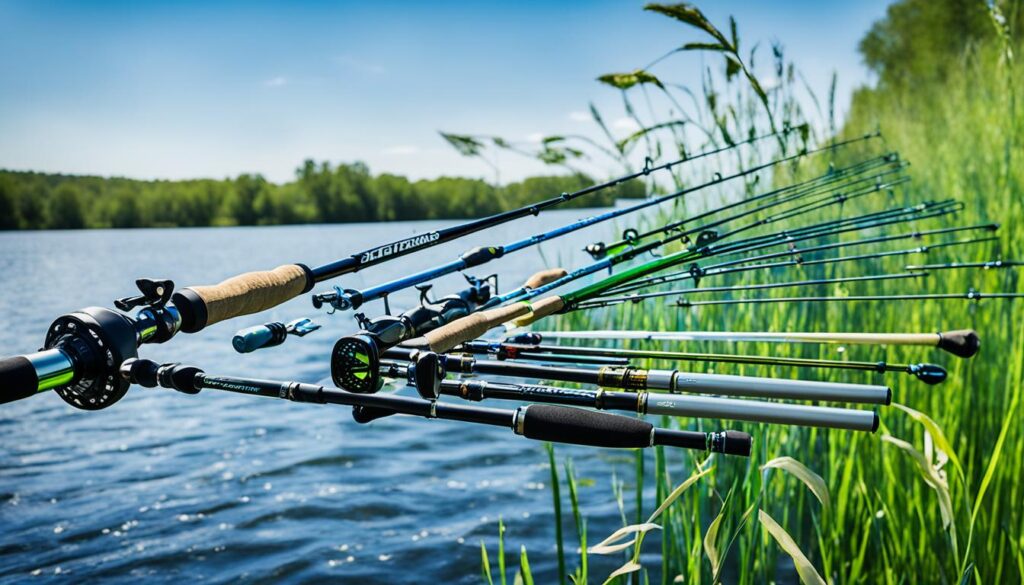 professional bass fishing rods