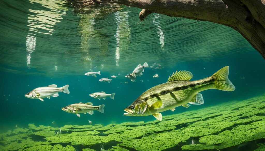 spring bass behavior