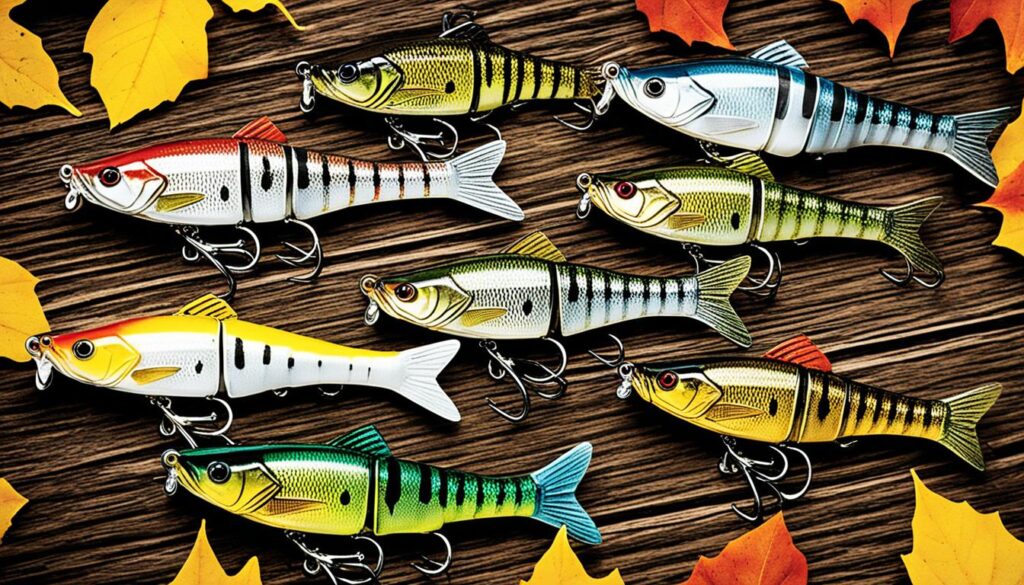 top performing jointed swimbaits for fall bass