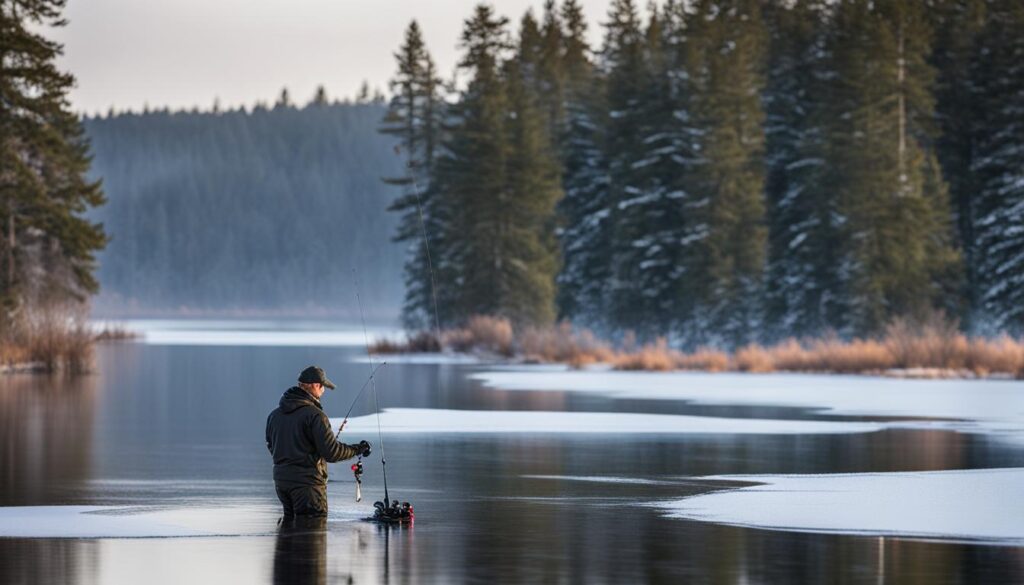 Best winter bass fishing techniques