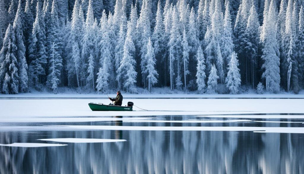 Finding Bass on New Lakes in Winter - A Step-by-Step Guide