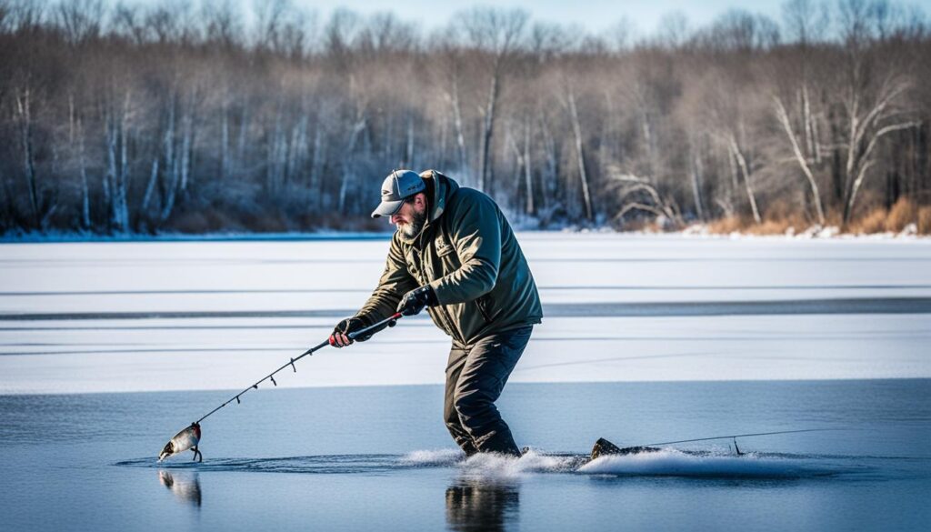 Twitch Weightless Swimbaits for Aggressive Winter Bass