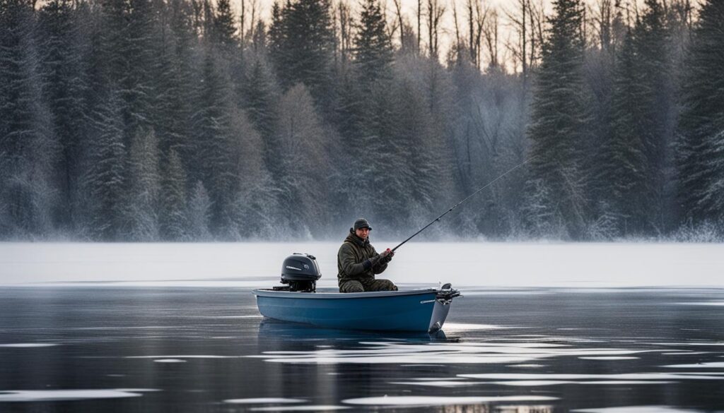 late winter bass fishing