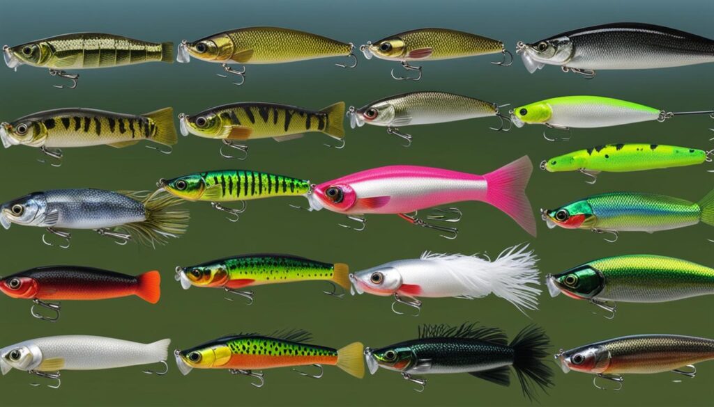 lures for cold front fishing