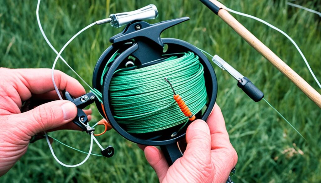 Arbor Knot on a reel image