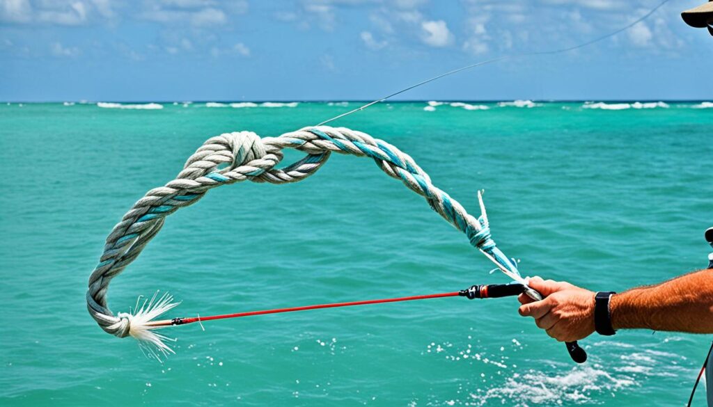 Offshore fishing knots