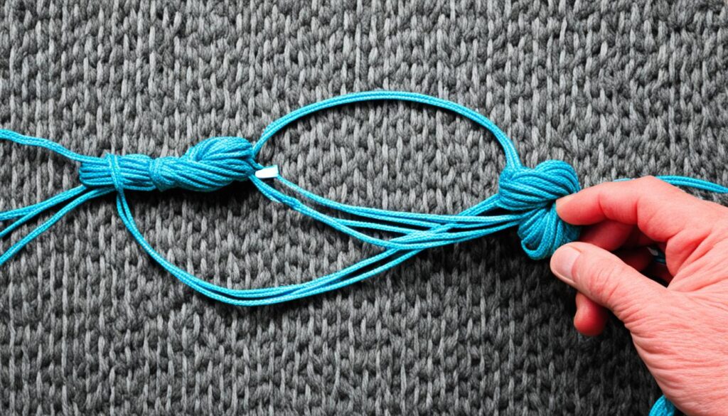 Step-by-step loop knot instructions