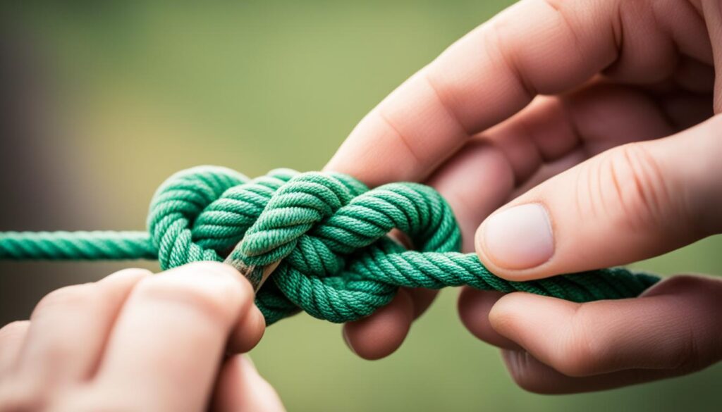 Tips for tying the Half and Half Knot