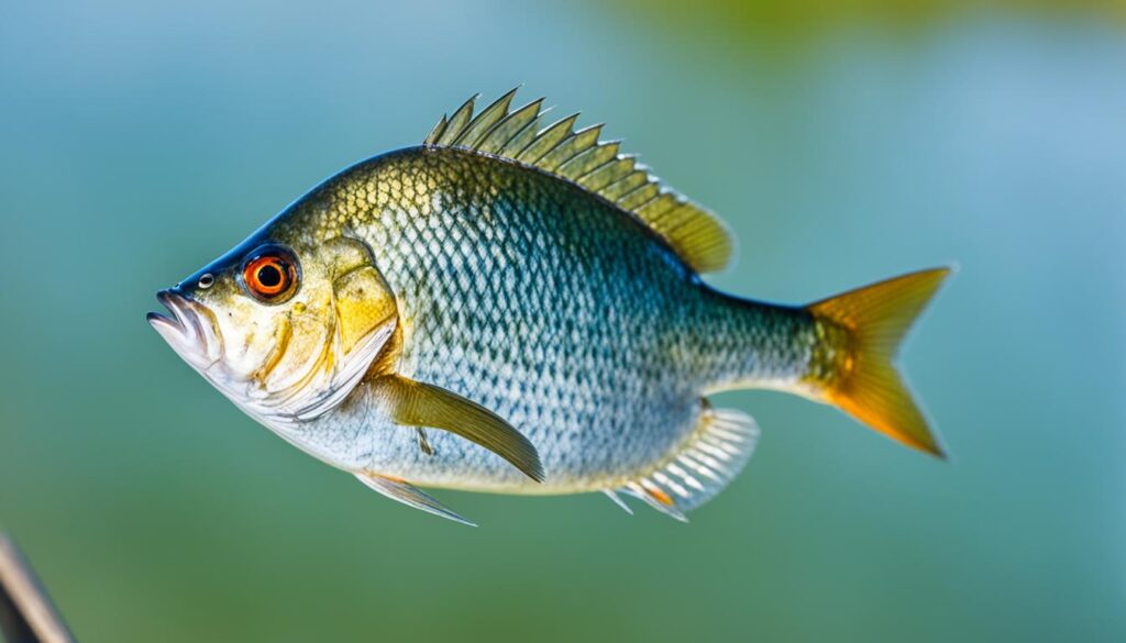 Bluegill as bait