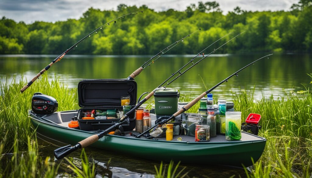 bass fishing gear