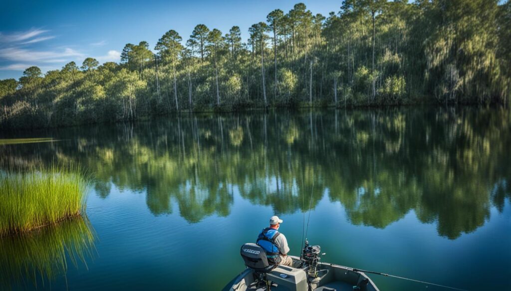 bass fishing with bluegill bait