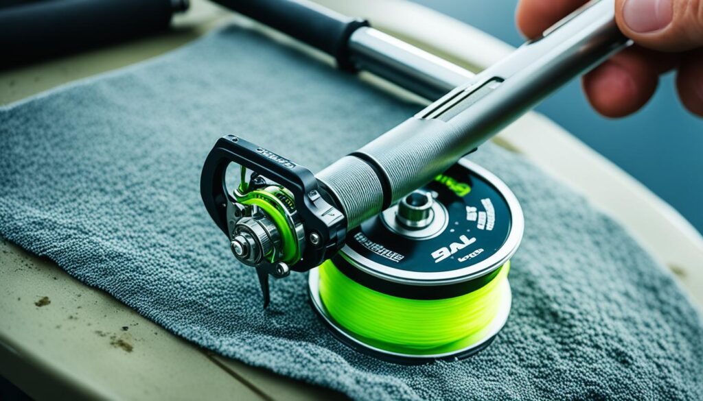 bass rod and reel maintenance