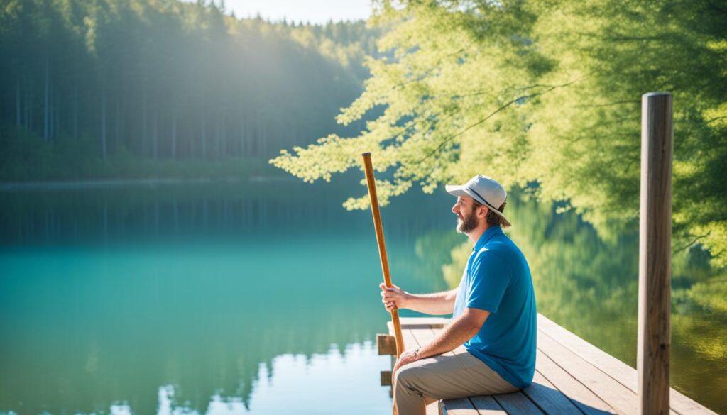 cane pole fishing